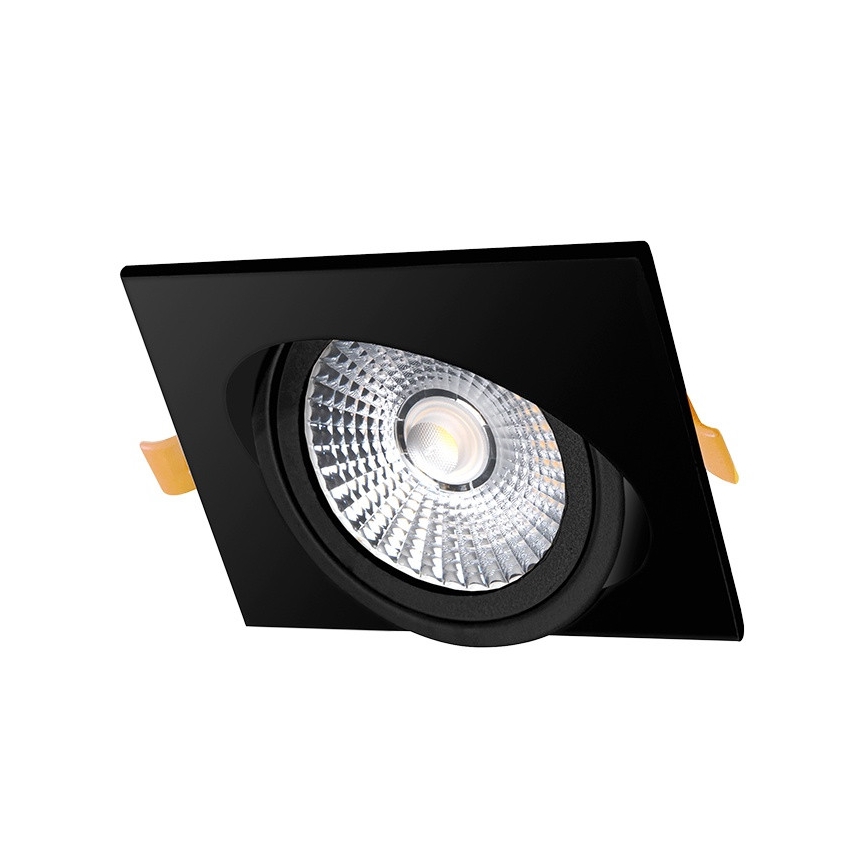 Spot encastrable LED/18W/230V 4000K 11,5x11,5 cm noir