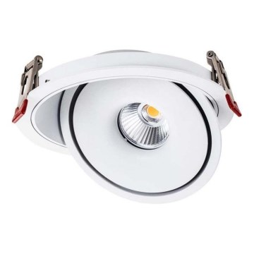Spot encastrable LED/20W/230V 3000/4000/6400K d. 16,5 cm blanc
