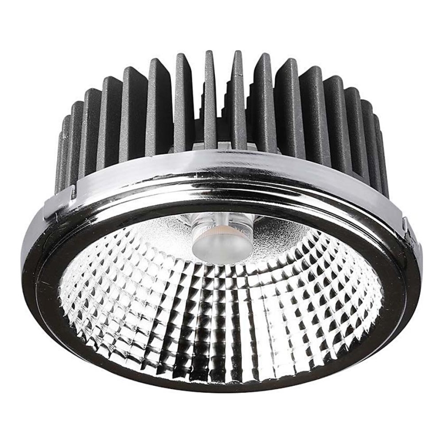 Spot encastrable LED/20W/230V 3000K 40°/20° d. 11 cm chrome brillant