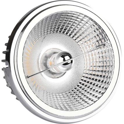 Spot encastrable LED/20W/230V 3000K 40°/20° d. 11 cm chrome brillant