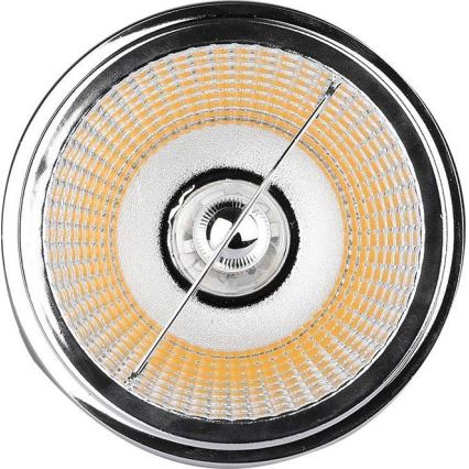 Spot encastrable LED/20W/230V 3000K 40°/20° d. 11 cm chrome brillant