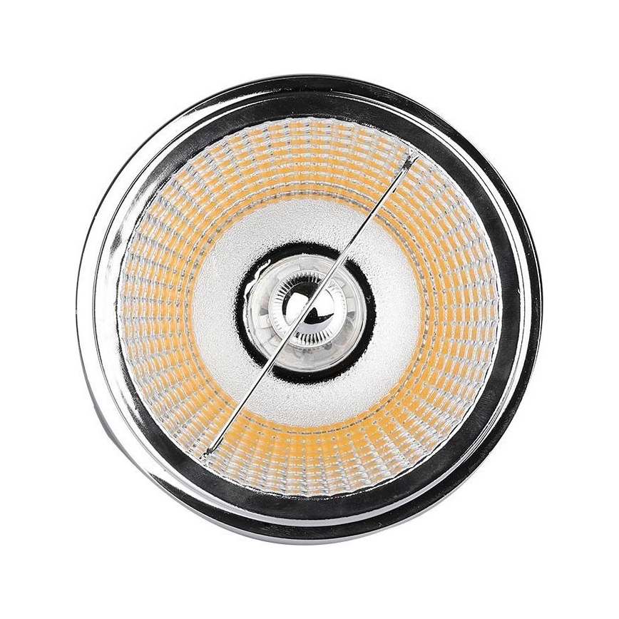 Spot encastrable LED/20W/230V 3000K 40°/20° d. 11 cm chrome brillant