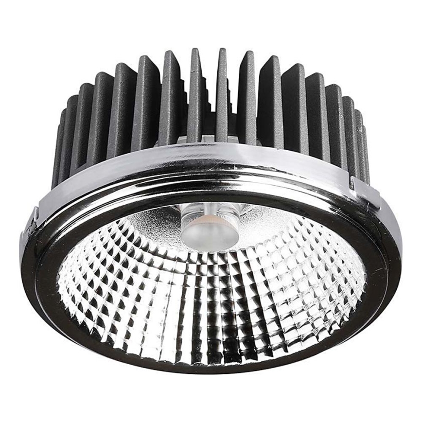Spot encastrable LED/20W/230V 6400K 40°/20° d. 11 cm chrome brillant