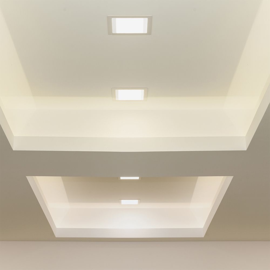 Spot encastrable LED/24W/230V 29,5x29,5 cm 4000K blanc