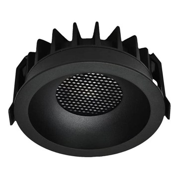Spot encastrable LED/24W/230V 3000/4000/6400K ø 13,5 cm noir