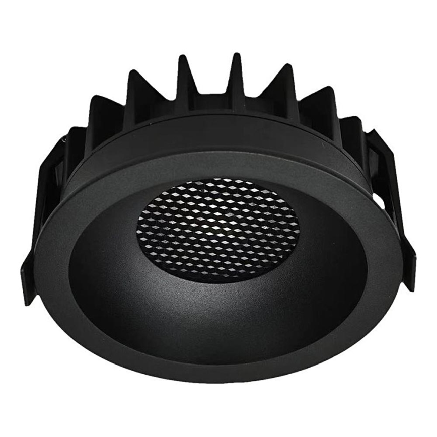 Spot encastrable LED/24W/230V 3000/4000/6400K ø 13,5 cm noir