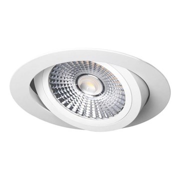 Spot encastrable LED/6W/230V 3000K d. 8,5 cm blanc