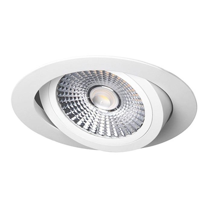 Spot encastrable LED/6W/230V 3000K d. 8,5 cm blanc