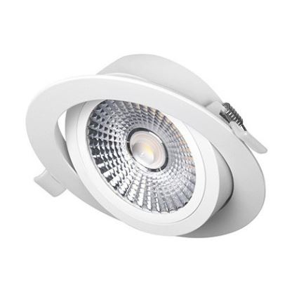 Spot encastrable LED/6W/230V 3000K d. 8,5 cm blanc