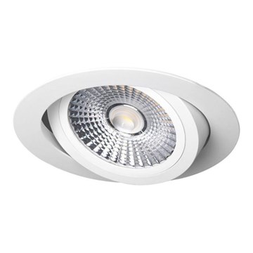 Spot encastrable LED/6W/230V 4000K d. 8,5 cm blanc