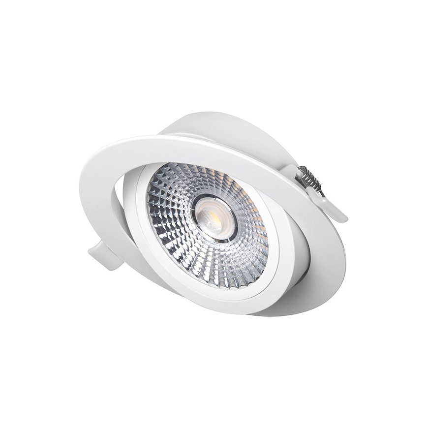Spot encastrable LED/6W/230V 4000K d. 8,5 cm blanc