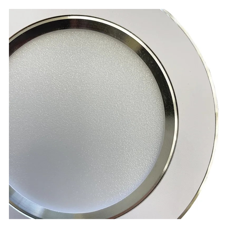 Spot encastrable LED/7,5W/230V 4000K blanc/argent