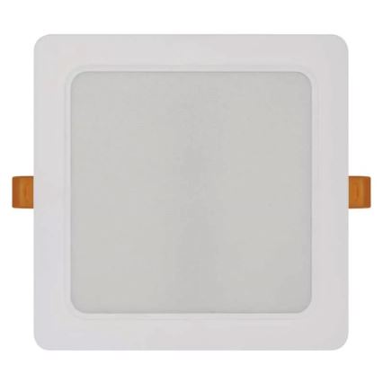 Spot encastrable LED LED/18W/230V 17x17 cm blanc