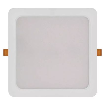 Spot encastrable LED LED/24W/230V 22x22 cm blanc