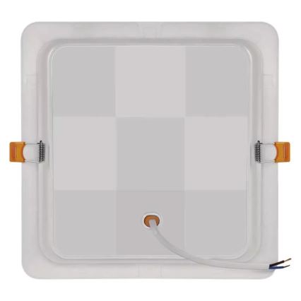 Spot encastrable LED LED/24W/230V 22x22 cm blanc