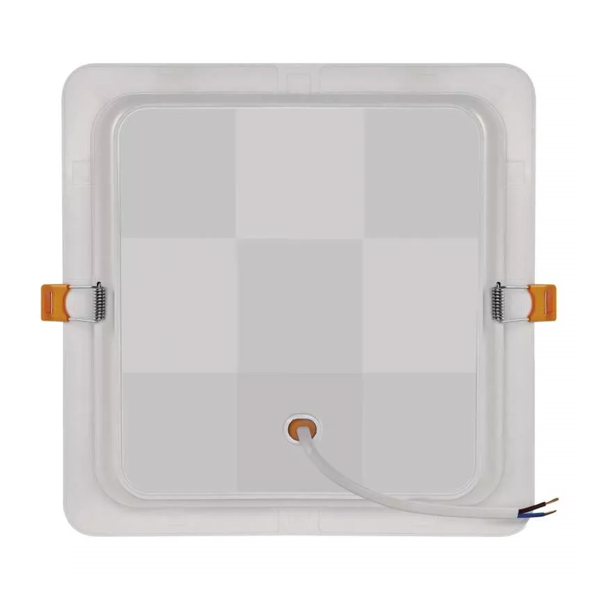 Spot encastrable LED LED/24W/230V 22x22 cm blanc