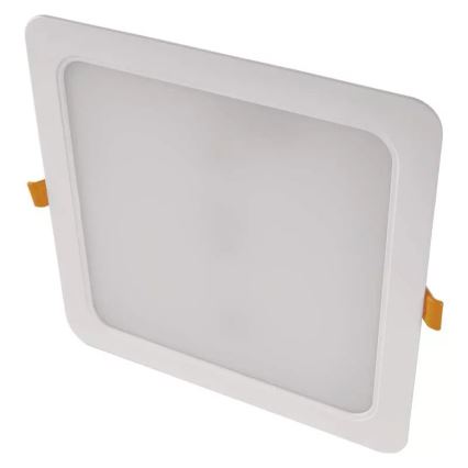 Spot encastrable LED LED/24W/230V 22x22 cm blanc