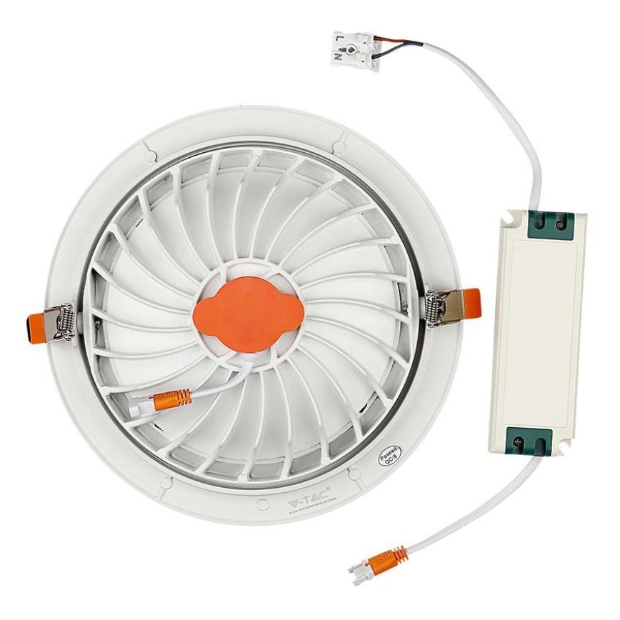 Spot encastrable LED SAMSUNG CHIP LED/30W/230V 6400K