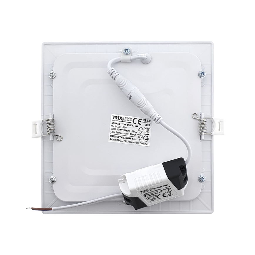 Spot encastrable LED SQUARE LED/12W/230V 6500K