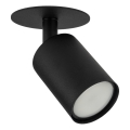 Spot encastrable NEX 1xGU10/10W/230V noir