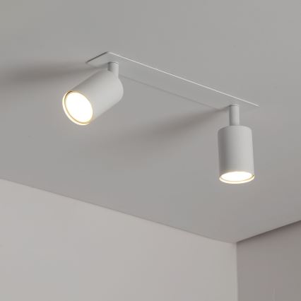 Spot encastrable NEX 2xGU10/10W/230V blanc
