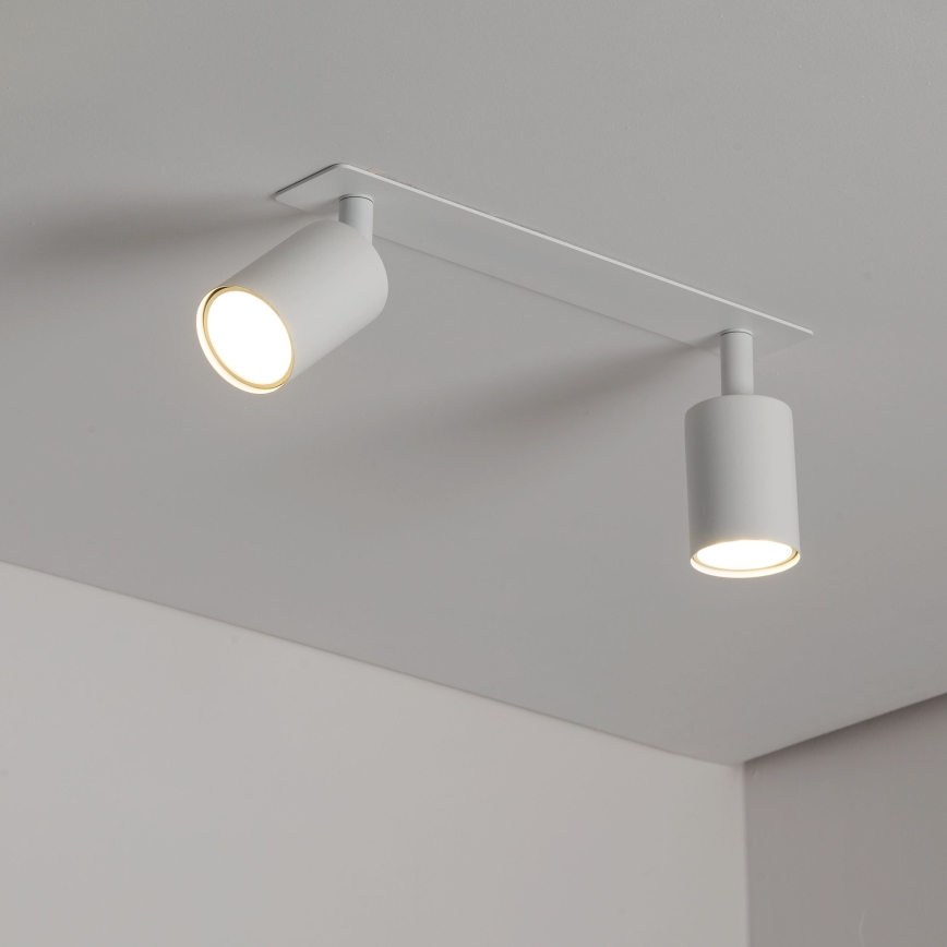 Spot encastrable NEX 2xGU10/10W/230V blanc