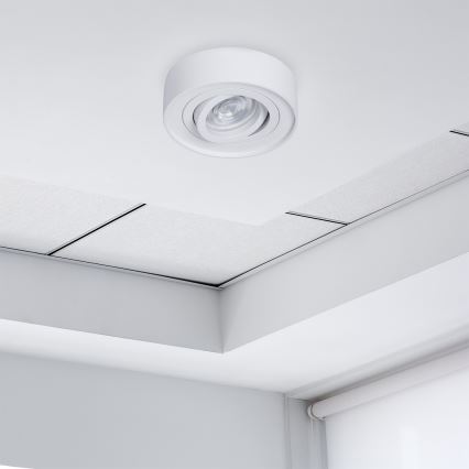 Spot encastrable NUSA 1xGU5,3/MR16/50W/12V arrondi blanc