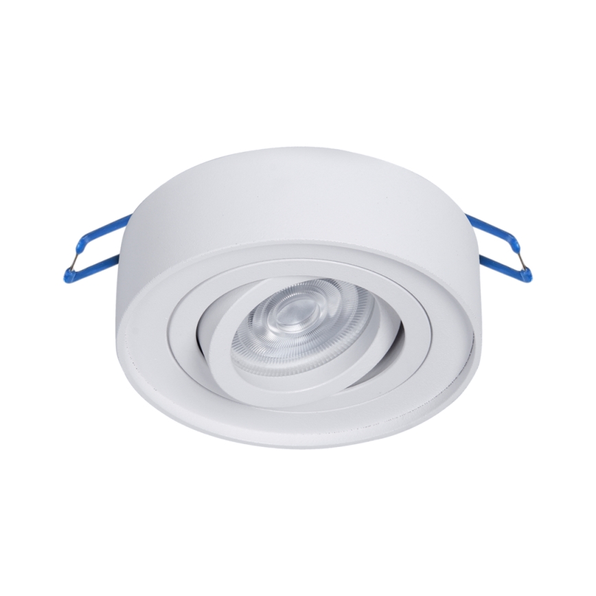 Spot encastrable NUSA 1xGU5,3/MR16/50W/12V arrondi blanc