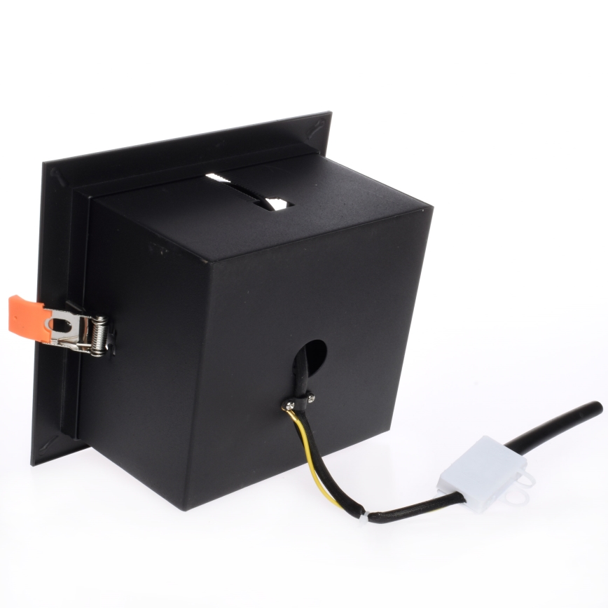 Spot encastrable PLAZA AR111 1xGU10/12W/230V noir
