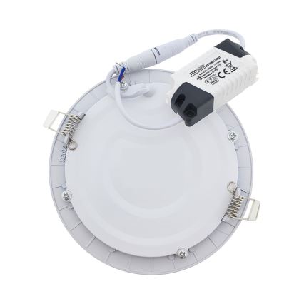 Spot encastrable QTEC LED/15W/230V 2700K d. 18,8 cm