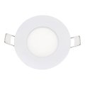 Spot encastrable QTEC LED/3W/230V 4200K d. 8,3 cm