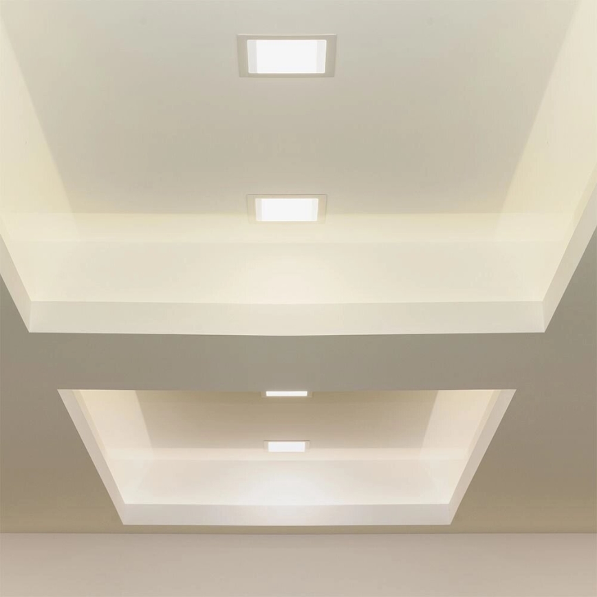 Spot encastrable SAMSUNG CHIP LED/24W/230V 6500K 29,5x29,5 cm blanc