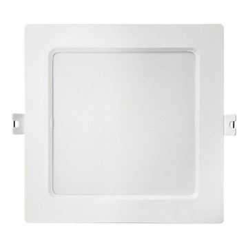 Spot encastrable SQUARE LED/12W/230V 4000K 17x17 cm blanc