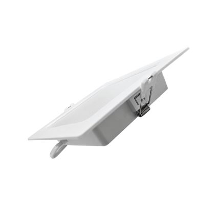 Spot encastrable SQUARE LED/12W/230V 4000K 17x17 cm blanc