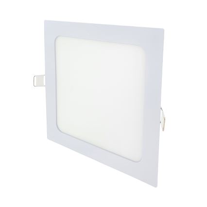 Spot encastrable SQUARE LED/15W/230V 4200K 18,8x18,8 cm blanc