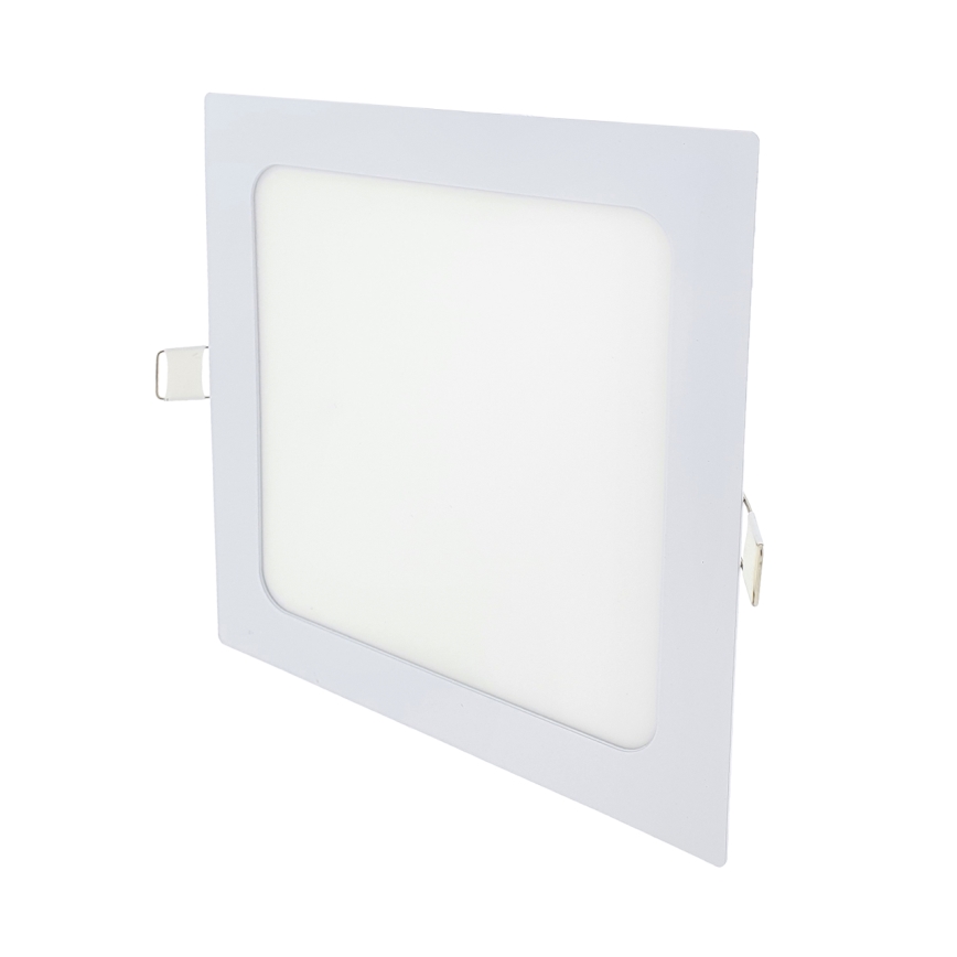Spot encastrable SQUARE LED/15W/230V 4200K 18,8x18,8 cm blanc