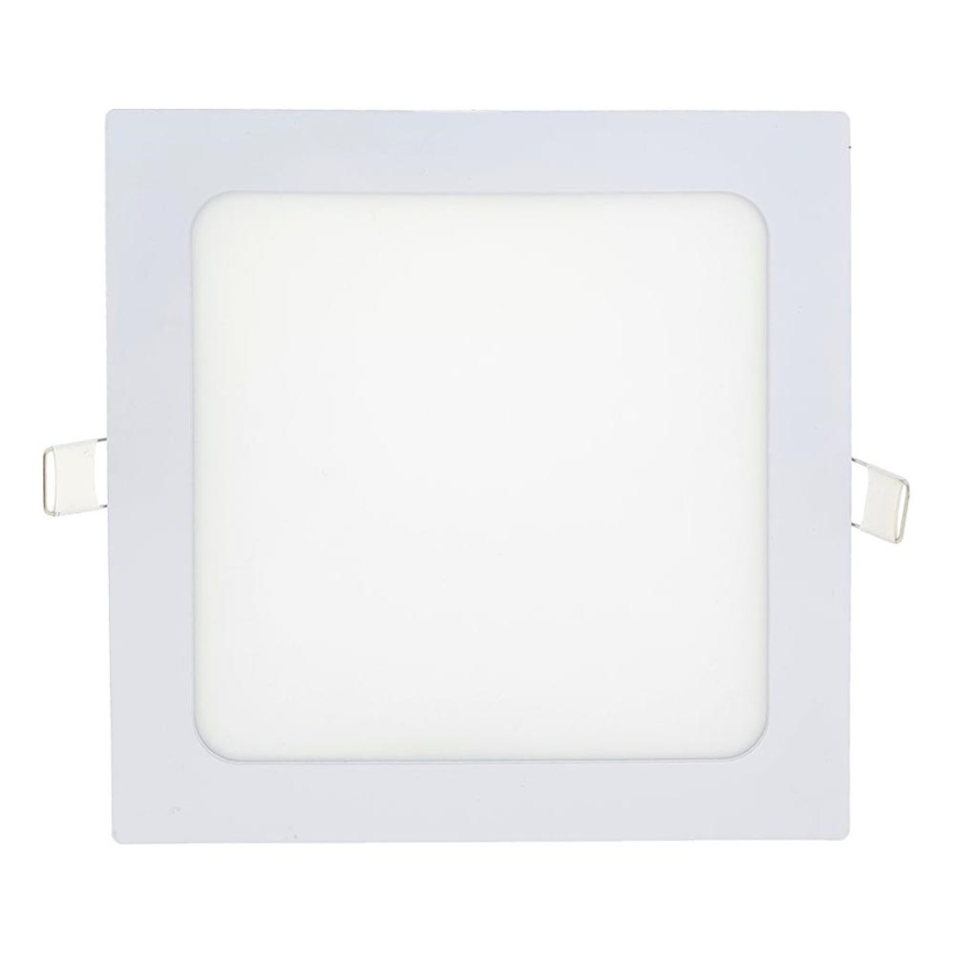 Spot encastrable SQUARE LED/15W/230V 6500K 18,8x18,8 cm blanc