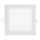 Spot encastrable SQUARE LED/15W/230V 6500K 18,8x18,8 cm blanc