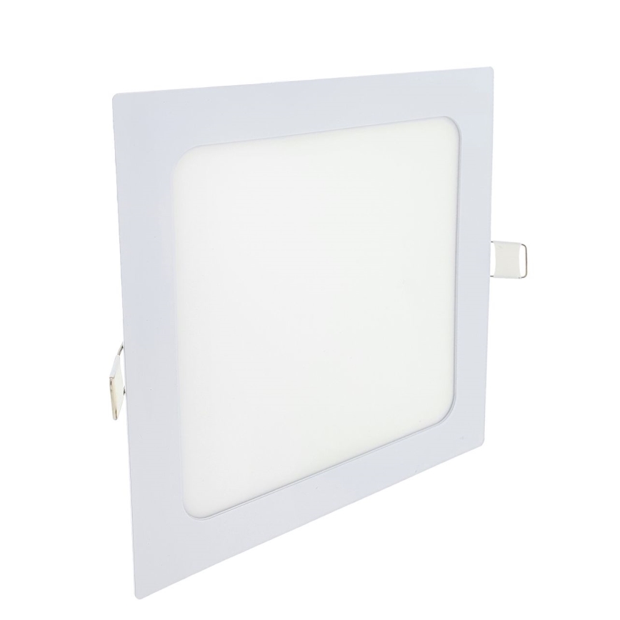 Spot encastrable SQUARE LED/15W/230V 6500K 18,8x18,8 cm blanc