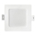 Spot encastrable SQUARE LED/3W/230V 4000K 9x9 cm blanc