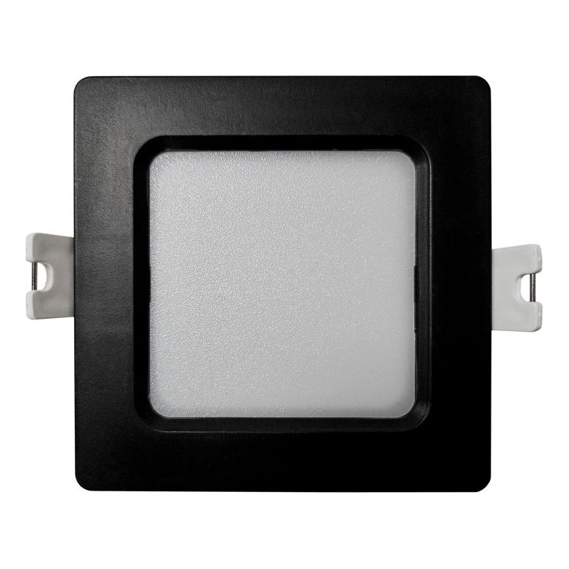 Spot encastrable SQUARE LED/3W/230V 4000K 9x9 cm noir
