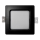 Spot encastrable SQUARE LED/3W/230V 4000K 9x9 cm noir