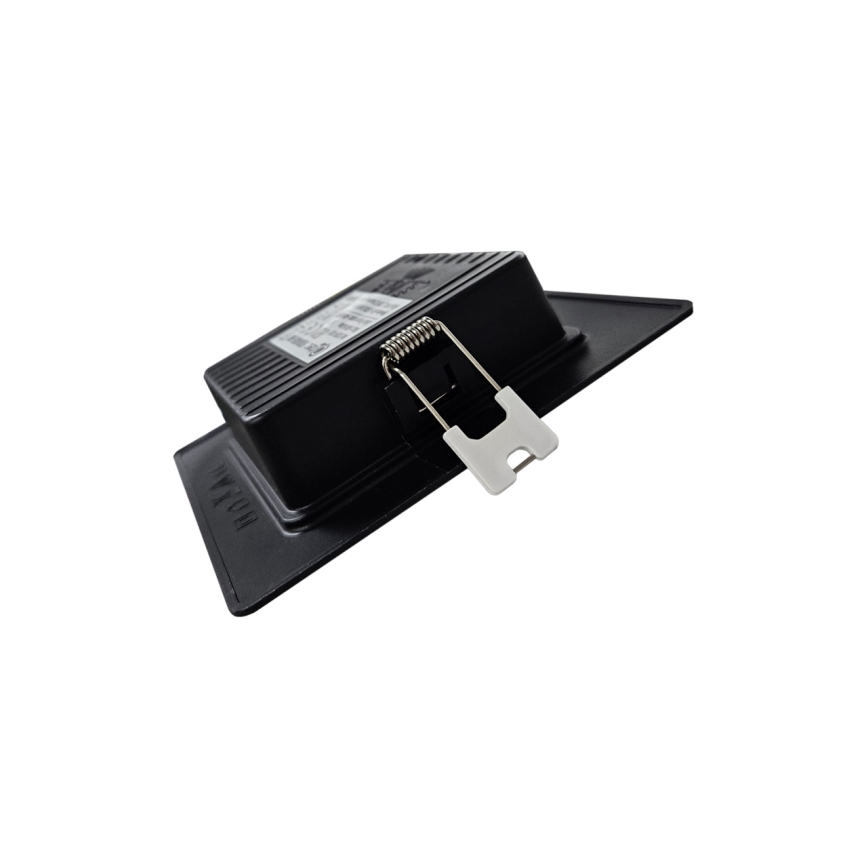 Spot encastrable SQUARE LED/3W/230V 4000K 9x9 cm noir