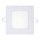 Spot encastrable SQUARE LED/6W/230V 4200K 11,8x11,8 cm blanc