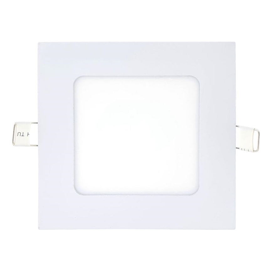 Spot encastrable SQUARE LED/6W/230V 6500K 11,8x11,8 cm blanc
