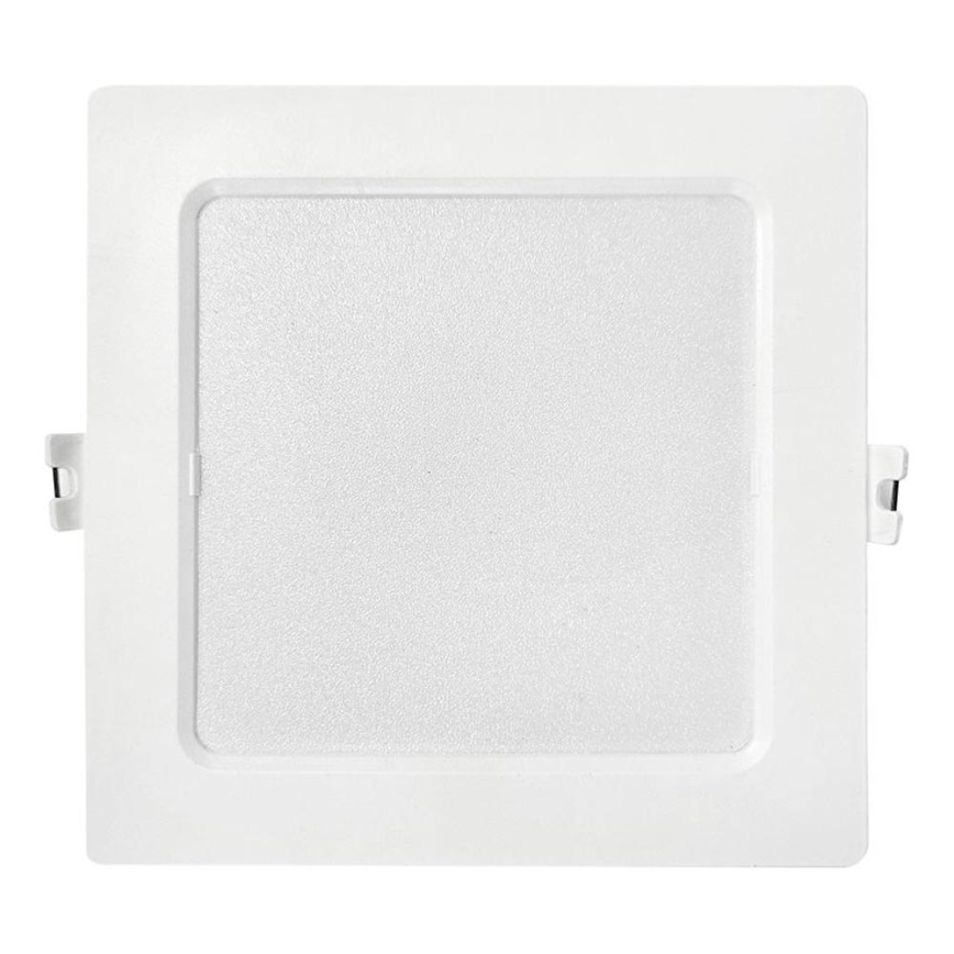 Spot encastrable SQUARE LED/9W/230V 4000K 14,5x14,5 cm blanc
