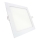Spot encastrable SQUARE LED/9W/230V 4200K 14,6x14,6 cm blanc