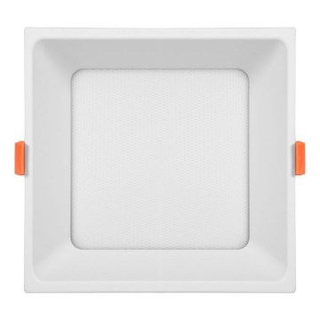 Spot encastrable TONY LED/36W/230V 3000/4000/6500K 22x22 cm blanc