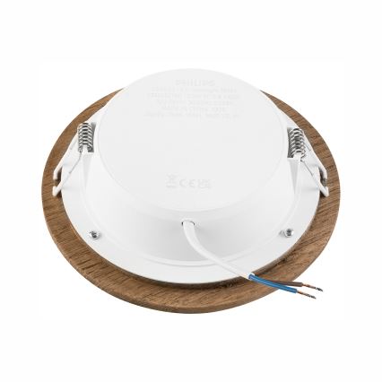 Spot encastrable WOODY SPOT LED/12,5W/230V 3000K noyer ø 16 cm