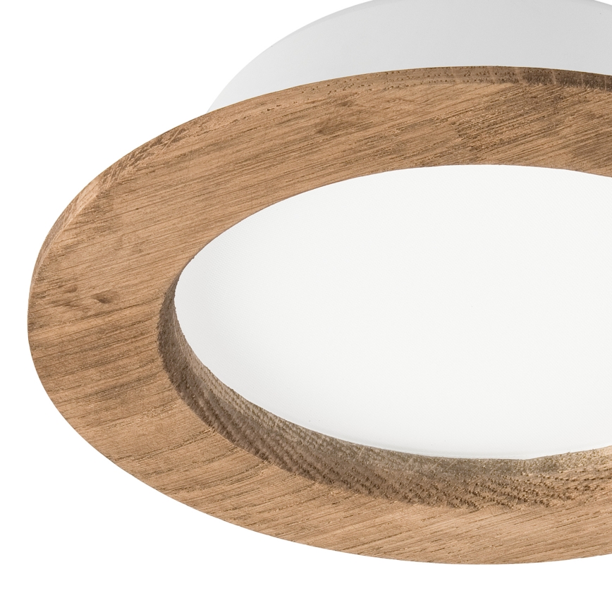 Spot encastrable WOODY SPOT LED/12,5W/230V 3000K noyer ø 16 cm